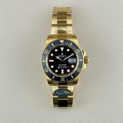 Clean Factory Rolex Submariner 126618LN | 41mm Vollgold Schwarzes Zifferblatt | Premium Replica Uhr