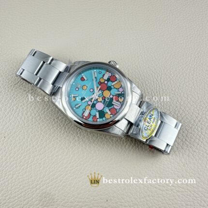 Clean Factory Rolex Oyster Perpetual 126000-0009 36mm Celebration Dial 904L Steel super clone 3230 Movement