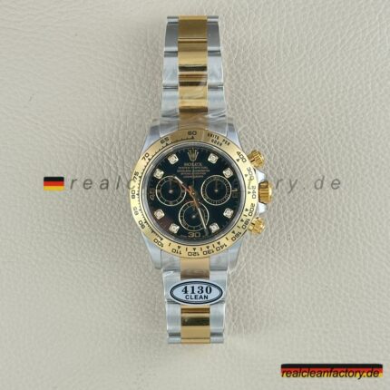 Rolex Daytona 116503 Schwarzes Diamant-Zifferblatt – Clean Factory Super Clone V3