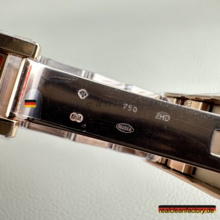 Rolex Daytona Rainbow 18K Roségold Baguette Moissanite Saphir Lünette Clean Factory Beste Super Clone Replik