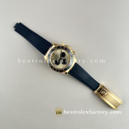 Clean Factory Rolex Daytona 126518LN-0012 Champagner Zifferblatt - Dandong 4131 Uhrwerk | Gelbgold