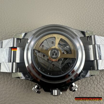 Clean Factory Rolex Daytona 126529LN-0001 Weißgold Le Mans Schwarzes Zifferblatt 24-Stunden Chronograph Replica