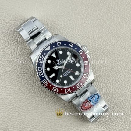 Clean Factory Rolex GMT Master II 126710BLRO | V3 Pepsi Lünette | 904L Stahl