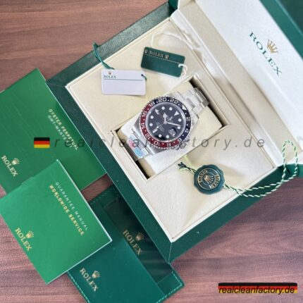 Clean Factory Rolex GMT Master II 126719BLRO | Weißgold Pepsi | Blaues Zifferblatt