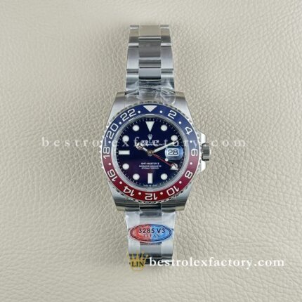 Clean Factory Rolex GMT Master II 126719BLRO | Weißgold Pepsi | Blaues Zifferblatt
