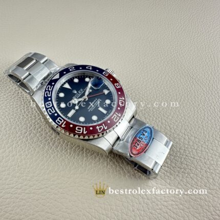Clean Factory Rolex GMT Master II 126719BLRO | Weißgold Pepsi | Blaues Zifferblatt