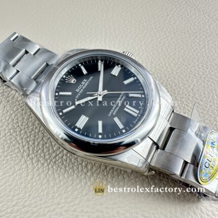 Clean Factory Rolex Oyster Perpetual 124300-0002 41mm Black Dial 904L Steel super clone 3230 Movement