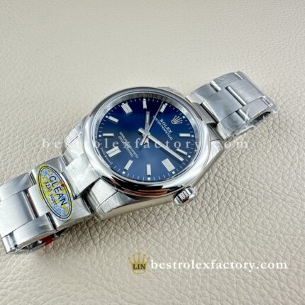 Clean Factory Rolex Oyster Perpetual 126000-0003 36mm Blue Dial 904L Steel super clone 3230 Movement