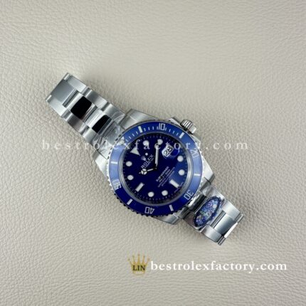 Clean Factory Rolex Submariner 116619LB | 40mm Smurf Weißgold | Premium Replica Uhr