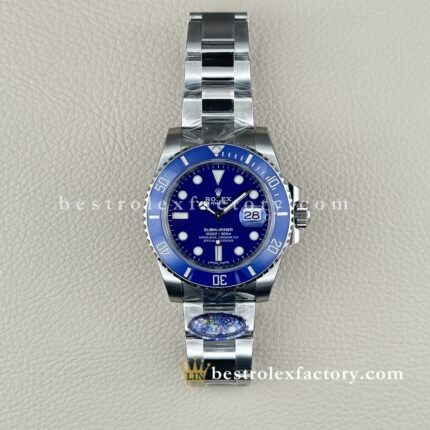 Clean Factory Rolex Submariner 116619LB | 40mm Smurf Weißgold | Premium Replica Uhr