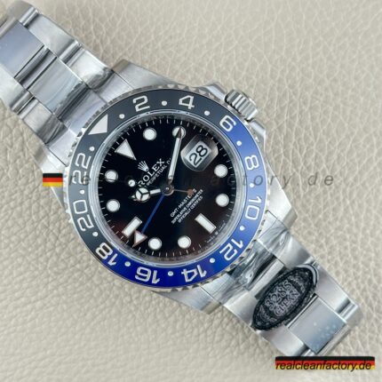 Clean Factory Rolex GMT-Master II 126710BLNR | V3 Batman | Oyster Armband