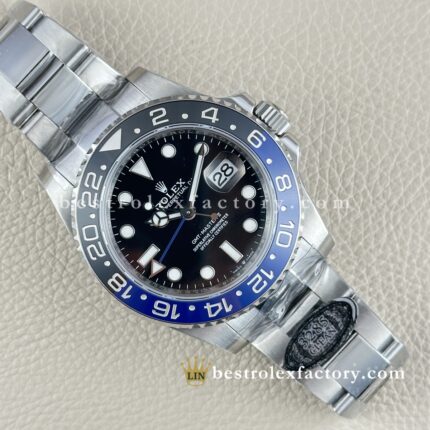 Clean Factory Rolex GMT-Master II 126710BLNR | V3 Batman | Oyster Armband