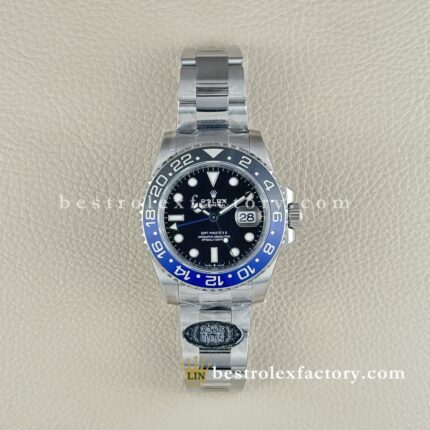 Clean Factory Rolex GMT-Master II 126710BLNR | V3 Batman | Oyster Armband