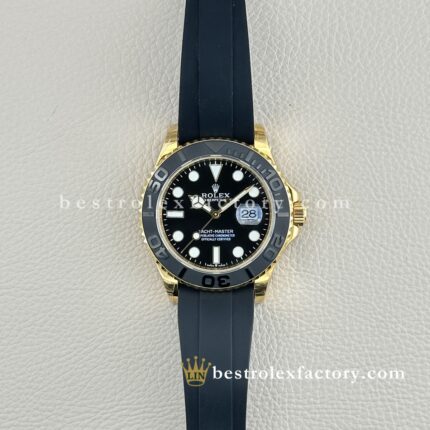 Clean Factory Rolex Yacht-Master M226658-0001 | Gelbgold 42mm Oysterflex | Premium Replica Uhr