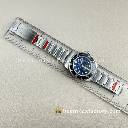 Clean Factory Rolex Deepsea D-Blue Sea-Dweller 126660-0002 James Cameron 44mm Blue-Black Dial 904L Steel Ceramic Bezel Super Clone 3235 Movement