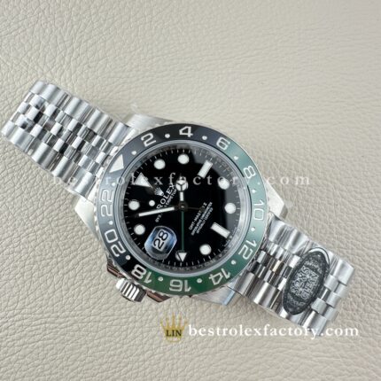 Clean Factory Rolex GMT-Master II 126720VTNR | Linkshänder Sprite | Jubilee Armband