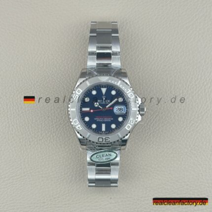 Clean Factory Rolex Yacht-Master M126622 | 40mm Platin-Lünette Blaues Zifferblatt | Premium Replica Uhr