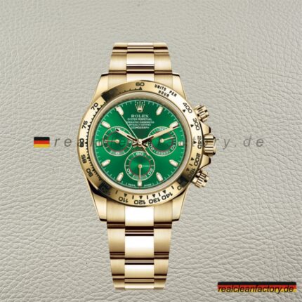 Rolex Daytona 116508 John Mayer Grün – Clean Factory Super Clone V3 Replik