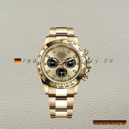Rolex Daytona 116508-0014 Champagner Zifferblatt – Clean Factory Super Clone V3 Replik