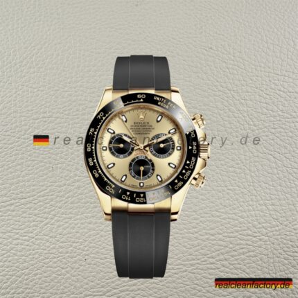 Rolex Daytona 116518LN-0048 Yellow Gold Champagne Dial – Clean Factory Super Clone