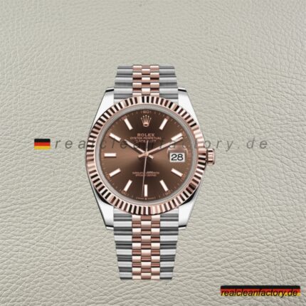 Rolex Datejust 126331-0002 Jubilee Schokoladen Zifferblatt – Clean Factory Super Clone