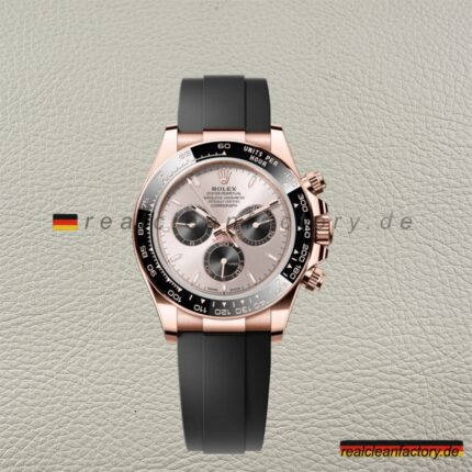 Clean Factory Rolex Daytona 126515LN-0006 Sundust Rosegold – Dandong 4131 Uhrwerk | Drei Hilfszifferblätter