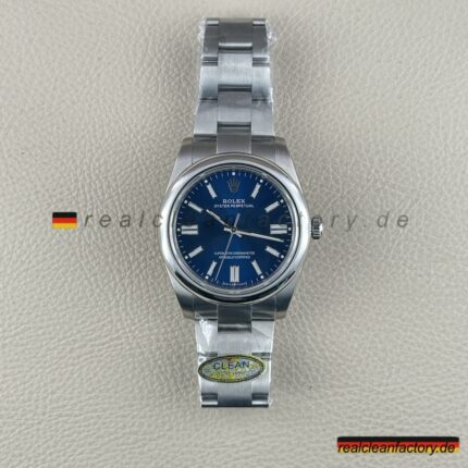 Clean Factory Rolex Oyster Perpetual 124300-0003 Blau Zifferblatt Super Clone 41mm