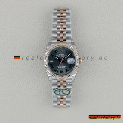 Rolex Datejust 126231-0029 – Grüne Palm-Motiv – Super Clone – Clean Factory