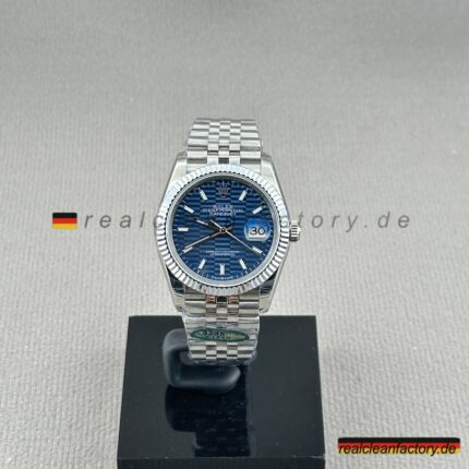 Rolex Datejust 126234-0049 | Blaues Fluted-Motiv Zifferblatt | Super Clone Clean Factory