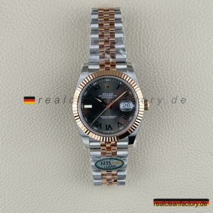 Rolex Datejust 126331-0016 Wimbledon Zifferblatt Roségold Jubilee – Clean Factory Super Clone