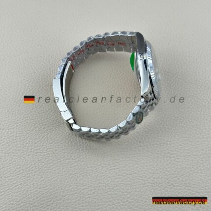 Rolex Datejust 126334-0012 Schwarz Diamant Super Clone – Clean Factory Replica Weißgold & Jubilee