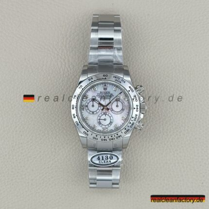 Rolex Daytona 116509-0064 Weißes Perlmutt Zifferblatt – Clean Factory Super Clone V3