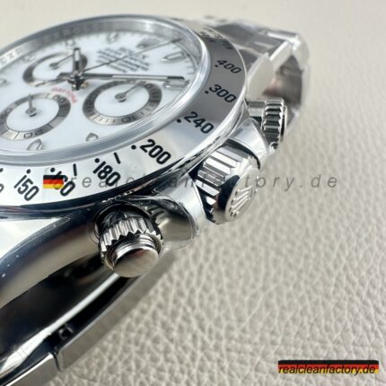 Rolex Daytona 116520 Weißes Zifferblatt – Clean Factory Super Clone