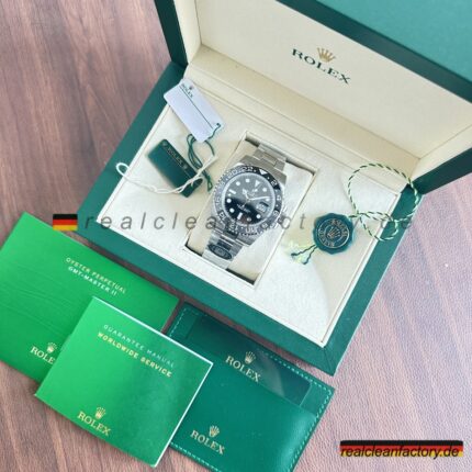 Clean Factory Rolex GMT-Master II "Bruce Wayne" | 126710GRNR | Oyster-Armband