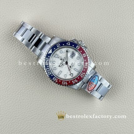 Clean Factory Rolex GMT Master II 126719BLRO | Meteoritenzifferblatt | Weißgold Pepsi