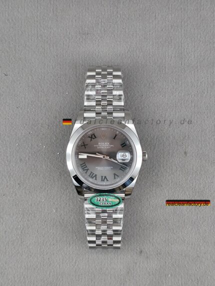 Rolex Datejust 126300-0014 Wimbledon Zifferblatt Jubilee Armband Clean Factory Super Clone – Luxus Uhr Replica