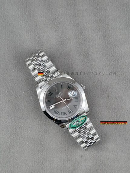 Rolex Datejust 126300-0014 Wimbledon Zifferblatt Jubilee Armband Clean Factory Super Clone – Luxus Uhr Replica