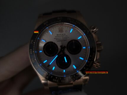 Clean Factory Rolex Daytona 126515LN-0006 Sundust Rosegold - Dandong 4131 Uhrwerk | Drei Hilfszifferblätter
