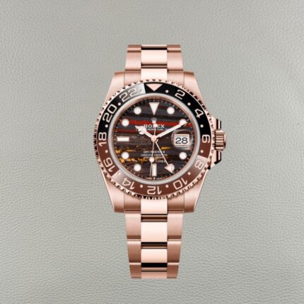 Clean Factory Rolex GMT-Master II 126715CHNR | Tiger Iron Root Beer | Everose Gold