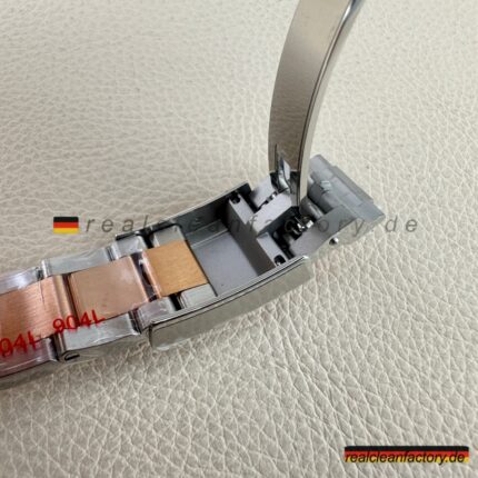 Clean Factory Rolex Yacht-Master M126621-0001 | Everose Gold Zweifarbig Schokoladen-Zifferblatt | Premium Replica Uhr