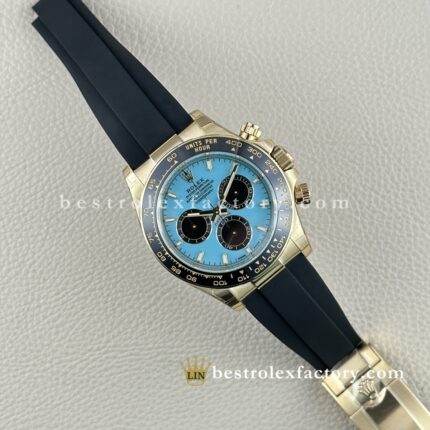 Clean Factory Rolex Daytona 126518LN-0014 Tiffany Blue Türkis Zifferblatt Schwarze Hilfszifferblätter - Dandong 4131 | Exklusiv