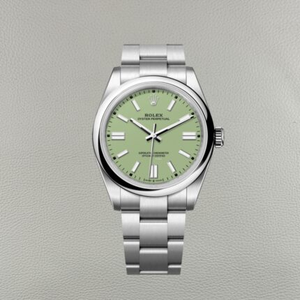 Clean Factory Rolex Oyster Perpetual 134300-0006 Pistachio Dial – Best Super Clone Replica