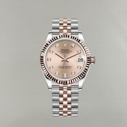 Rolex Datejust 278271-0024 Rosé Moissanite Replik – Clean Factory 31mm