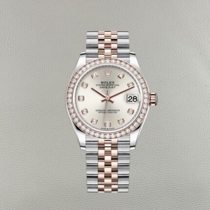 Replica Rolex Datejust 278381RBR-0016 Silber Diamantlünette 31mm – Clean Factory