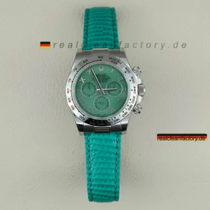 Clean Factory Rolex Daytona „Beach“ Ref. 116519-001 | Jadeitgrün | Römische Ziffern | DD4130