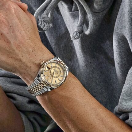 Rolex Sky-Dweller 42 Ref. 336933-0002 Bicolor Champagner Jubilee ZF | DD9002