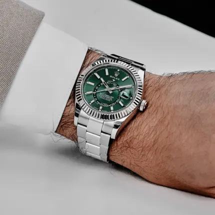 Rolex Sky-Dweller 42 Ref. 336934-0001 Edelstahl Grün Oyster ZF | DD9002