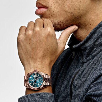 Rolex Sky-Dweller 42 Ref. 336935-0005 Roségold Blau Jubilee ZF | DD9002