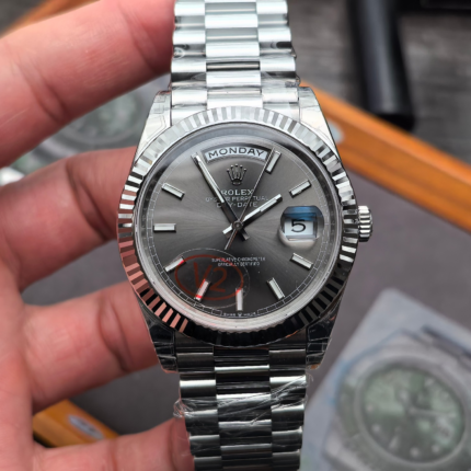 VS Factory Rolex Day-Date 40 Ref. 228239-0060 Weißgold Slate – Dandong 3255