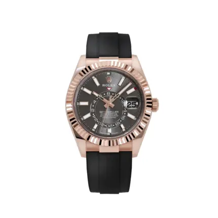 Rolex Sky-Dweller 42 Ref. 336235-0004 Roségold Slate Oysterflex ZF | DD9002